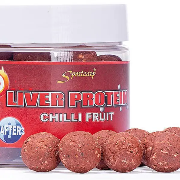 Sportcarp boilie neutrálně vyvážené nástrahy wafters cork 300 ml 18 mm-chilli fruit