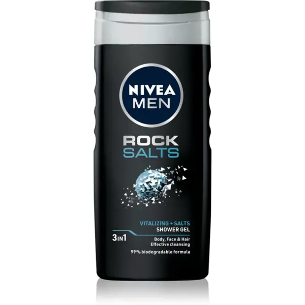 NIVEA MEN Rock Salt sprchový gel pro muže 250 ml
