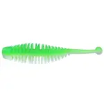 Berkley gumová nástraha powerbait power naiad spring green white - 3 cm 12 ks