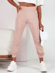 Spodnie dresowe damskie FASHIONCORE różowe Dstreet