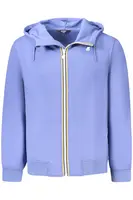 Pánska modrá mikina na zips K-WAY