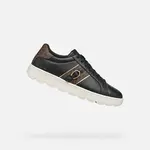 Black women's sneakers Geox Spherica Ecub-1 - Women's
