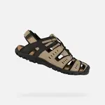 Beige men's sandals Geox Strada - Men's