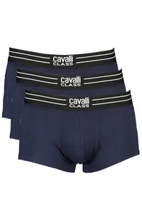 CAVALLI CLASS pánske boxerky modré