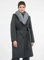 Dark grey women's coat ORSAY - Women's