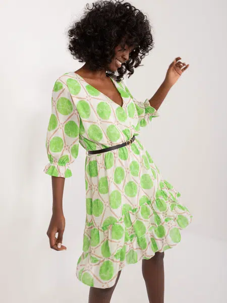 Dress-DHJ-SK-17370.83-Light Green