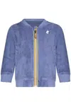 K-WAY SWEATSHIRT WITH ZIP CHILD BLUE