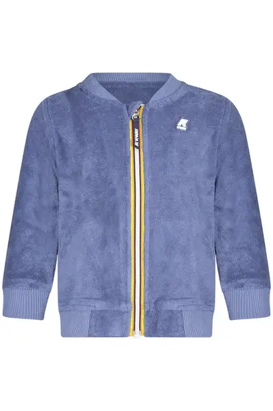 Detská mikina K-WAY na zips modrá