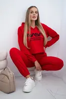 Sada s červeným potiskem