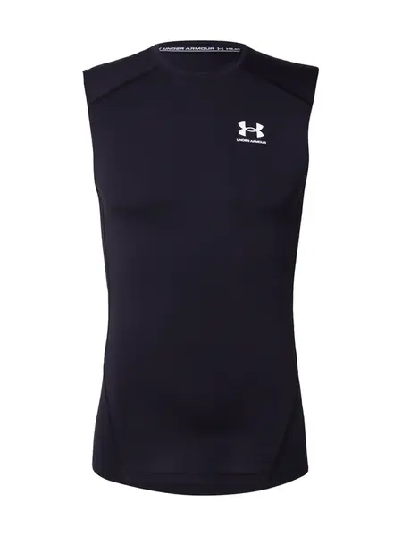 UNDER ARMOUR Funkčné tričko  čierna / biela