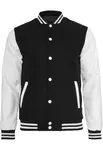 Oldschool College Jacket blk/wht