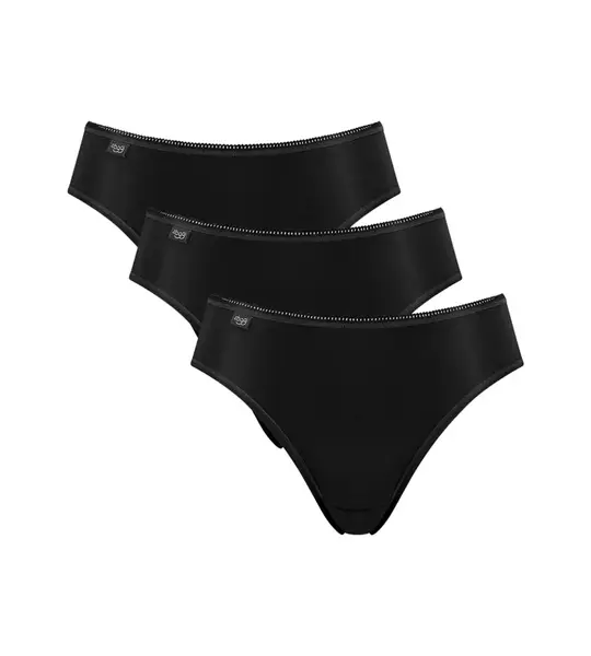 SLOGGI Nohavičky  čierna / biela