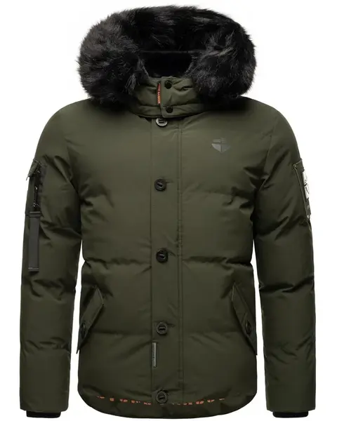 STONE HARBOUR Zimná bunda 'Halvaar'  kaki