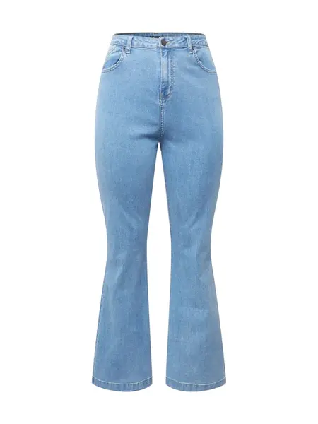 Nasty Gal Plus Džínsy  modrá denim