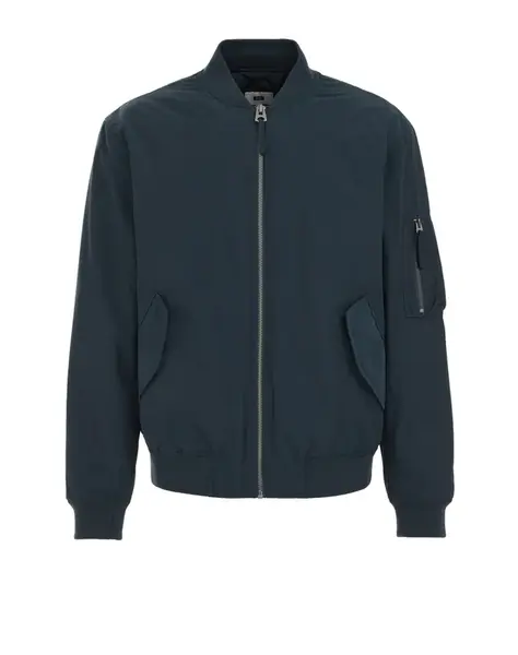 WE Fashion Prechodná bunda  petrolejová