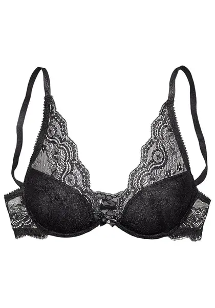 LASCANA Podprsenka  čierna