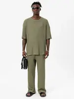 VAMOS CLO Nohavice  kaki