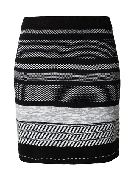 ABOUT YOU Sukňa 'Pernilla'  sivá / čierna