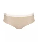 SLOGGI Nohavičky 'GO'  krémová / tmavosivá / sivá melírovaná