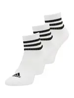 ADIDAS PERFORMANCE Ponožky '3-Stripes Cushioned Sportswear Low-Cut 3 Pairs'  čierna / biela
