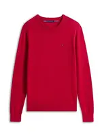 TOMMY HILFIGER Sveter 'Essential'  červená
