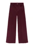 MANGO Džínsy 'ELISE'  tmavočervená