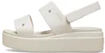 Crocs Sandále 'Brooklyn 4U'  biela ako vlna