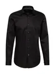 BOSS Košeľa 'Hank'  čierna