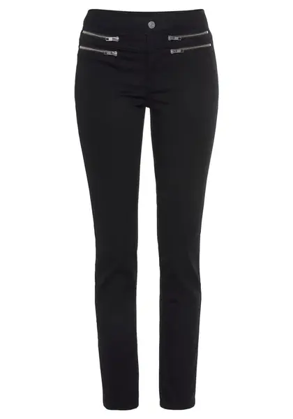 VIVANCE Jeggings  čierny denim