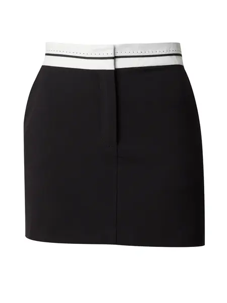 EDITED Sukňa 'Anika'  čierna / biela