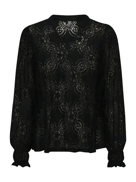 CULTURE Blúzka 'Olu'  čierna