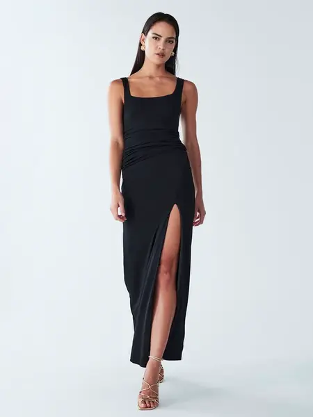 BWLDR Letné šaty  čierna