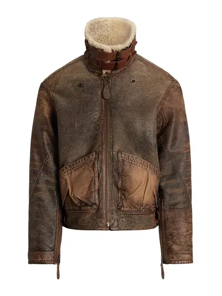 Polo Ralph Lauren Zimná bunda  hnedá