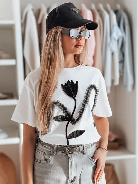 Dámské oversize triko s 3D efektem