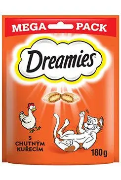 Dreamies kočka pochoutka mega pack kuřecí 180g