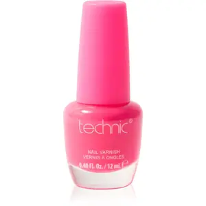 Technic Cosmetics Nail Varnish rychleschnoucí lak na nehty odstín Flamingo 12 ml