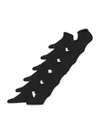 FALKE Ponožky 'Happy'  čierna