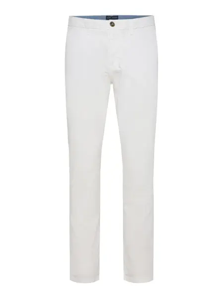 Funky Buddha Chino nohavice  biela