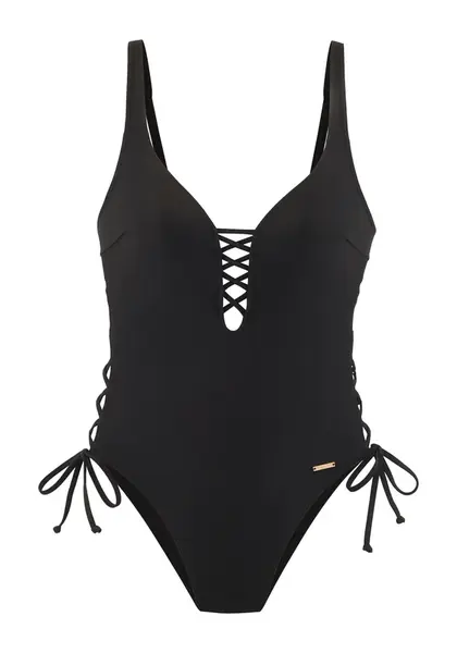 Bruno Banani Jednodielne plavky  čierna