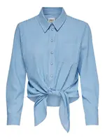 ONLY Blúzka  svetlomodrá / biela