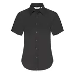 FRUIT OF THE LOOM F16•LADIES SHORT SLEEVE OXFORD SHIRT