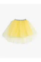 Koton Tutu Skirt with Elastic Waist, Layered Lined.