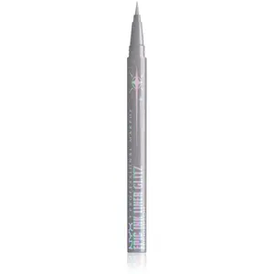 NYX Professional Makeup Bridgerton Royal Epic Ink Liner třpytivá linka na oči odstín 01 Glitzed In Silver 1 ml