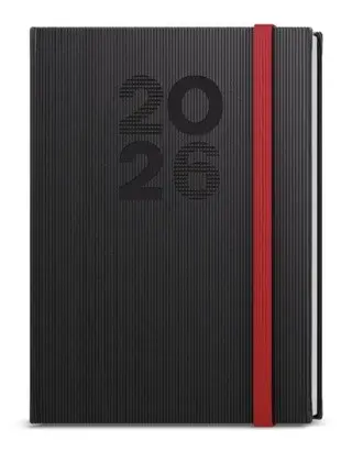 Týdenní diář 2026 Oskar Vigo A5 černá