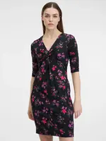 Orsay Černé dámské květované šaty - Dámské