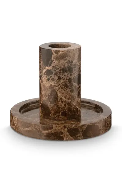 Dekorativní svícen vtwonen 10,2 x 7,9 cm hnědá barva