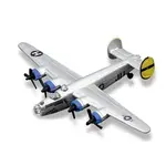 Maisto - Fresh Metal Tailwinds - letadla, B-24 Liberator, stříbrné