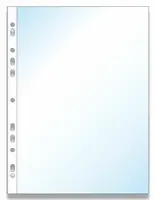 Zakládací obal Economy U A4, 100 ks - transparentní, čirý