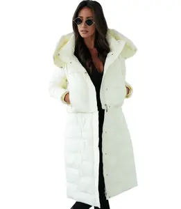 Pri Quilted 2-in-1 Insulated coat Can be worn as a jacket