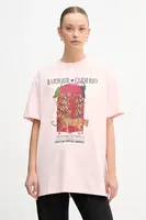 Bavlněné tričko Barbour x Farm Rio